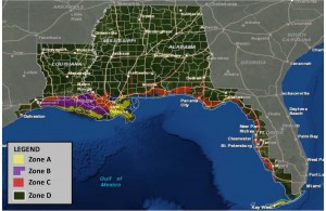 BP Oil Spill Settlement Map